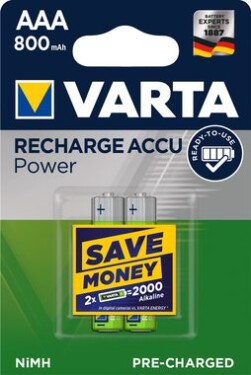 Varta AAA 1.2V NiMH blistri