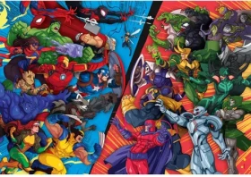 Clementoni 25059 Puzzle Avengers vs. záporáci SUPER 104 dielikov