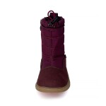 Dievčenské zimné barefoot topánky s membránou Bugga RUBA Fuchsia B00197-07 - 33