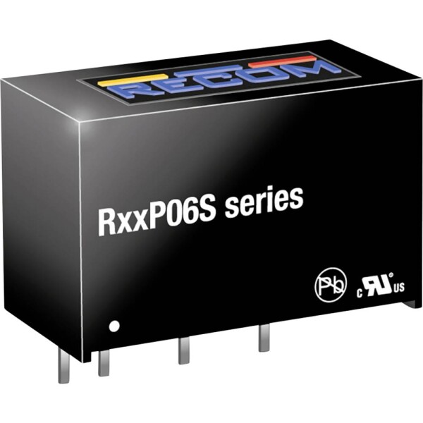 RECOM R12P06S DC / DC menič napätia, DPS 167 mA 1 W Počet výstupov: 1 x Obsah 1 ks; R12P06S