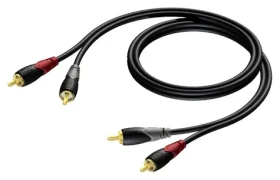 Procab CLA800/0.5 / Audio kábel / CINCH (RCA) / Prepojovací / 0,5 m (1KPCL078)