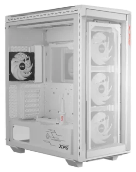 ADATA XPG BATTLECRUISER II biela / Skriňa / E-ATX / 2x USB-A 3.2 / 1x USB-C 3.2 / 4X ventilátor / bez zdroja (BATTLECRUISERIIST-WHCWW)