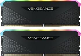 Corsair Vengeance RGB RS Black 16GB (2x8GB) 3200MHz / DDR4 / PC4-25600 / CL16-20-20-38 / 1.35V / XMP2.0 (CMG16GX4M2E3200C16)