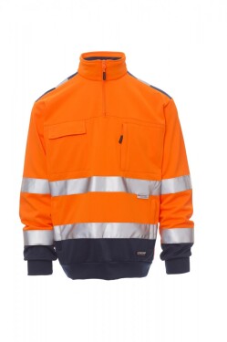 Mikina Payper VISION Farba: Oranžová Fluo/ N, Veľkosť: 5XL (0003450018020115XL)