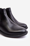 Pánské Chelsea Boots Low Black Dymidi 41