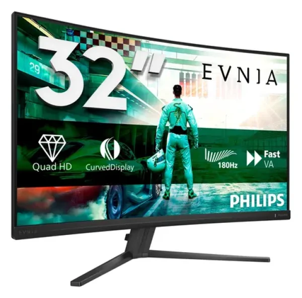 32" Philips 32M2C3500L/00 čierna / VA / 2560 x 1440 / 180Hz / 1ms / 300cd-m2 / HDMI + DP / repro (32M2C3500L/00)