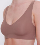 Dámska podprsenka ZERO Feel 2.0 Bralette - BROWN - hnedá 1141 - SLOGGI BROWN L