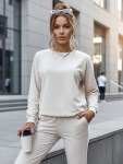 MILIAN dámske tepláky light beige FashionStreet AY0819 M