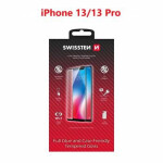 SWISSTEN FULL GLUE COLOR FRAME CASE FRIENDLY sklo pre Apple iPhone 13 amp; 13 Pre čierna (54501803)