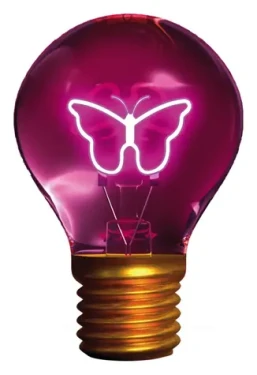 SBS Music Hero LUME Motýľ / Dobíjacia stolná lampa