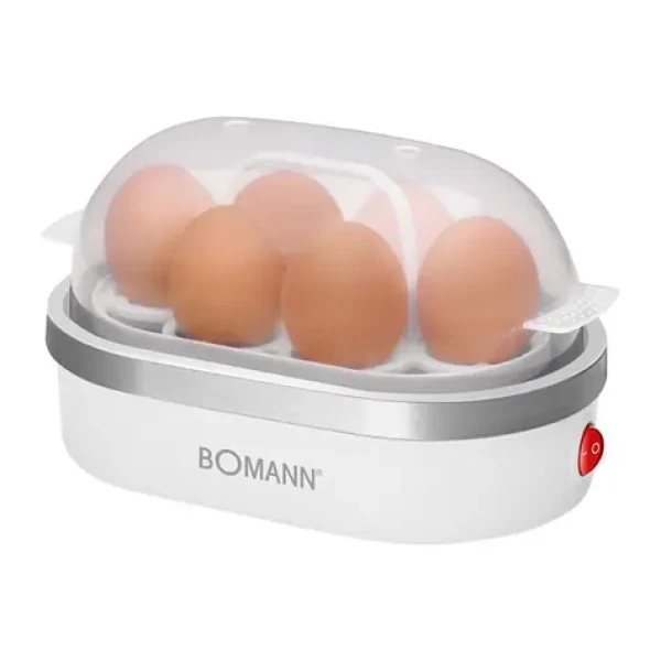Bomann EK 5022 CB biela / varič vajec / 400W / až 6 vajec (650220)