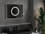 MEXEN - Koga zrkadlo s osvetlením 80 x 60, LED 600 9821-080-060-611-00