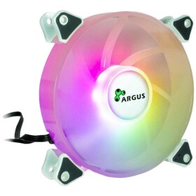 Inter-Tech Argus RS061 PC vetrák s krytom sivá (š x v x h) 120 x 120 x 25 mm vrátane LED osvetlenia; 88885531