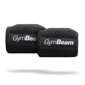 Bandáže na zápästie Press - GymBeam (čierna) (43147-1-black)