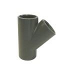 Fip PVC tvarovka - T-kus 45° DN=63 mm, d=75 mm, lepenie / lepenie 0215501063