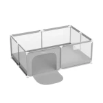 Tulano Cozy 22 šedá / Detská ohrádka 120 x 180 x 60 cm / od 6 mesiacov (TN-COZY 22 GREY)