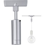 Paulmann 95551 vysokonapäť. komponent pre lištové systémy chróm (matný); 95551