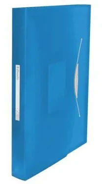 Esselte VIVIDA modrá / Aktovka s priehradkami / A4 / Plast / 330 × 260 × 25 mm (624015)
