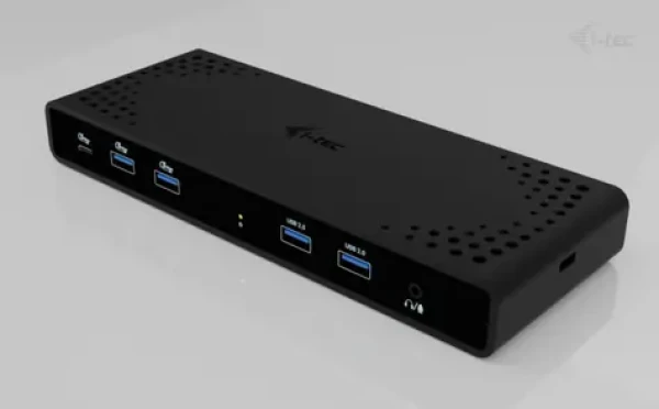 I-TEC Universal Dual 4K CADUA4KDOCKPDB100 / Dokovacia stanica + nabíjačka 100W / 2x HDMI / 2x DisplayPort / 4K 60Hz (CADUA4KDOCKPDB100)