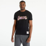 Mitchell Ness Tričko logom tímu NBA Los Angeles Lakers BMTRINTL1051-LALBLCK