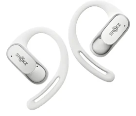 Shokz OpenFit Air biela / Bezdrôtové slúchadlá / mikrofón / Bluetooth 5.2 / IP54 (T511-ST-WT)