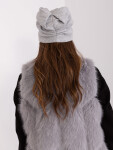 Dámska čiapka AT CZ 23250.61P Grey pattern - FPrice one size šedá vzor