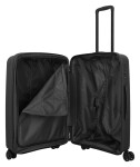 Stredný kufor na kolieskach Travelite Air Stripe M Black