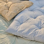 Ib Laursen Prešívaný matrac Dark Blue Stripes 50 × 100 cm