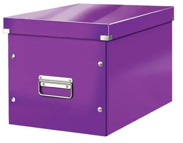 Leitz ClickStore Štvorcová krabica veľkosť L (A4) purpurová (61080062)