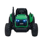 Mamido Detský elektrický traktor GROW 1804 24V zelený