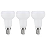 Paulmann 28580 LED En.trieda 2021 F (A - G) E14 5.5 W teplá biela (Ø x v) 50 mm x 86 mm 3 ks; 28580