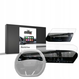 GrizzGlass Folia ceramiczna GrizzGlass CarDisplay Protection do Audi A6 e-tron 14,5" (2025) [2w1]