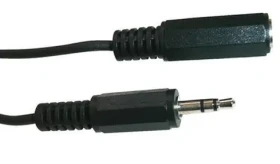 Schwaiger čierna / Predlžovací kábel / Jack 3,5 mm (M) - Jack 3,5 mm (F) / 5 m (KHA4036533)