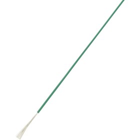TRU COMPONENTS 1571476 opletenie / lanko, LiY, 1 x 0.50 mm², zelená, 10 m; 1571476