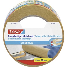 Tesa UNIVERSAL 56172-00003-11 obojstranná lepiaca páska biela (d x š) 25 m x 50 mm 1 ks; 56172-00003-11