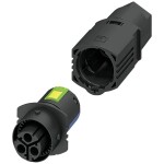 Phoenix Contact IPD P 3P2,5 F BK 1088665 konektor, 1 ks; 1088665