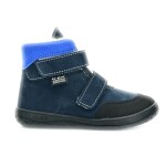 Jonap Jerry zima tmavo modrá vlna slim zimné barefoot topánky 27 EUR