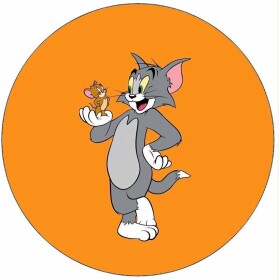 Jedlý papier Tom a Jerry s Bulldogom 19,5 cm - Pictu Hap - Pictu Hap