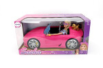 Mamido Mamido Bábika Sasha 29 cm, Autíčko Cabriolet ružové MT1612