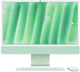 Apple APPLE iMac Z1EM 59,62cm 23,5Zoll Standardglas M4 10C CPU/10C GPU/16C N.E. 16GB 512GB SSD Gbit Eth MM NumKey TID DE Gr�n