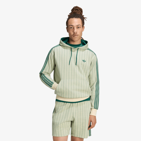 Mikina adidas Pinstripes Hoodie Warm Vanilla XL