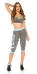 Trendy KouCla Workout Outfit neongreen L