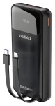 Dudao K15Pro 20000mAh čierna / Powerbanka / USB-C / USB-A / vstavané káble Lightning / USB-C / 22.5W