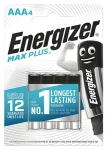 Energizer MAX PLUS AAA / Batéria / Alkalická / 4 ks / LR03 / 1,5 V (7638900437461)