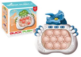 Mamido Senzorická hra Dinosaurus Pop It modrá