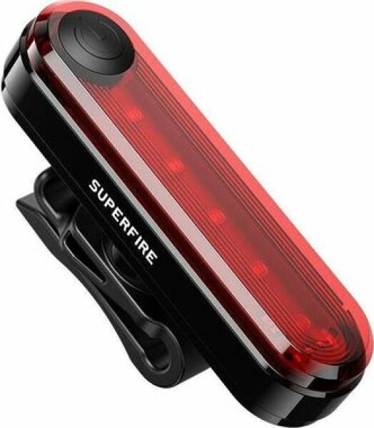 Superfire BTL01 zadné svetlo na bicykel / USB / 230 mAh (BTL01)