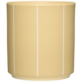 DESIGN LETTERS Porcelánový hrnček Nordic Pyjamas Yellow Butter 250 ml