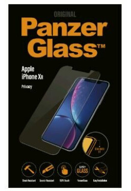 PanzerGlass Tvrdené sklo Privacy Standard Fit pre iPhone XR čierna (5711724126383)