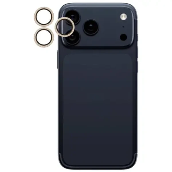 PanzerGlass Hoops Apple iPhone 17 Pro/16 Pro/15 Pro/17 Pro Max/16 Pro Max/15 Pro Max trblietavo zlaté (PG38210)
