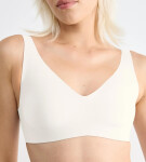 SLOGGI ZERO FEEL - Soft Bra: ultra ľahká bezšvová podprsenka od Sloggi SILK WHITE M